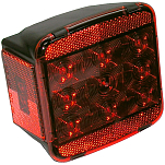 Anderson marine 177-V840L LED Стоп/Поворот Хвост Левый Габаритный Фонарь Красный