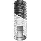 Купить Trident marine 606-4003006 15 m Вентиляционный шланг Белая White 3´´ 7ft.ru в интернет магазине Семь Футов