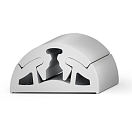 TESSILMARE BINO40 Профиль ПВХ / серый / на метр