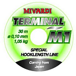 Mivardi MIV-LTM0310 Treminal M1 Фторуглерод 30 m Зеленый 0.100 mm 