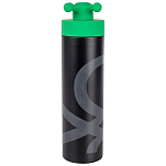 Benetton BE351 Double Walled 500ml Бутылка для воды Серебристый Black