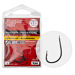Benzar mix 43456016 Feeder Universal Зубчатый Крюк Бесцветный Black Nickel 14