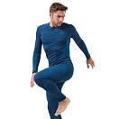 Купить Odlo 196192-20878-S Базовый слой с длинным рукавом Performance Warm Eco Голубой Blue Wing Teal / Indigo Bunting S 7ft.ru в интернет магазине Семь Футов