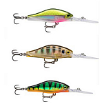 Rapala RA5822214 Shadow Rap Jack Deep Пескарь 70 mm 10g Многоцветный PEL