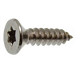 Euromarine 701501 ISO 14586 A4 3.5x9.5 mm Винт Torx с потайной головкой Grey