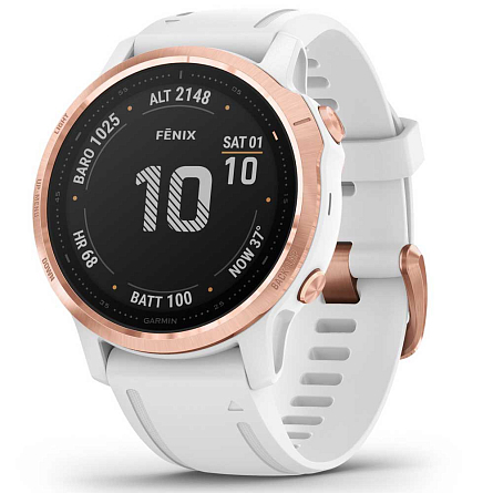 Garmin 010 02159 11 Fenix 6S Pro Rose Gold White 7ft.ru