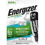 Energizer 1270643 Аккумуляторная батарея Recharge Extreme Eco AAA 800mAh Silver