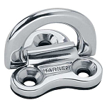 Harken 3207 Foldin Padeye 6 mm Серебристый  Silver