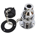 Euromarine 000691 3A 12V 2 столбы Водонепроницаемый затыкать Silver / Black