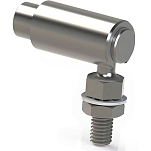 Pretech PRE31799 3300C Шарнирный держатель троса Серебристый Grey