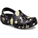 Купить Crocs 210358-001-c5 Деревянные башмаки Classic Glow Space Black 35x25x15 EU 20 7ft.ru в интернет магазине Семь Футов