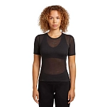 Icebreaker 0a571d001/m Базовый слой с коротким рукавом Merino Blend 75 Cool-Lite™ Featherlight™ Crewe Black 30x25x2