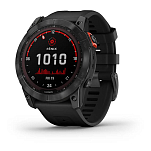 Garmin 010-02541-01 Fenix 7X Solar Часы Черный  Slate Grey / Black