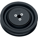 Harken 550 Deck Sheave 102 mm Серебристый  Black