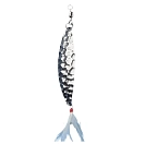 Купить Ilba 7022535261117 Ложка-приманка Ondulante Blitz Hammered Feather A1 Silver 7ft.ru в интернет магазине Семь Футов