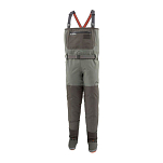 Simms 12854-014-4009 Freestone Stockingfoot L Wader Серый  Dark Gunmetal 9-11