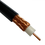 Belden NX-563 RG11 кабель Золотистый  Black