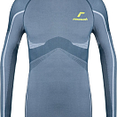 Reusch 6340013-RN4564-2XL Базовый слой с длинным рукавом Warm Голубой Garda Blue / Safety Yellow 2XL
