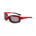 Спортивные очки Ocean Beyst Красные/Темно-серые линзы