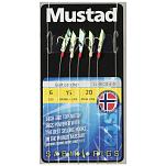 Mustad 860670 Bait Catcher 5 Hooks Многоцветный  Multicolor 6 