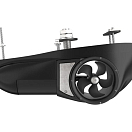 SIDE-POWER SX50S1 Внешнее носовое подруливающее устройство Hydropod / 2,8 кВт / тяга 62 кг / макс. толщина корпуса 150мм