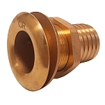Maestrini gs30780 Хромированный фитинг сквозь корпус Латунь  Brass 8x14x16 1 1/2´´