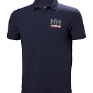 HELLY HANSEN 34293_597-S Мужская футболка-поло HP RACE / темно-синий / Размер одежды: S