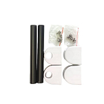Комплект ручек для автохолодильника Indel B Z999/1267 для ТВ 31/41/51 Black из пластика