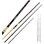 Kolpo 0126054-39 Histerya Feeder Удочка Для Ловли Карпа Black 3.90 m