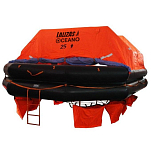 Спасательный плот на 25 человек Lalizas SOLAS OCEANO Pack A 79874, сбрасываемого типа в контейнере с креплением на палубу 165 х 489,4 х 319,4 см