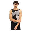 Купить Siroko SRKBLC1SHADES-2XL-3XL Безрукавная базовая футболка Shades Черный Grey / Black 2XL-3XL 7ft.ru в интернет магазине Семь Футов