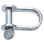 Talamex 08531050 D-кандал Strip 10 единицы измерения Серебристый Silver 5 mm 
