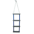 Купить Trem MR408404 4 Складная лестница Серебристый Grey / Blue 140 x 30 cm 7ft.ru в интернет магазине Семь Футов