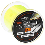 Mikado ZNKF6-040 Nihonto Carp Карповая Ловля 600 м Желтый Fluo 0.400 mm 
