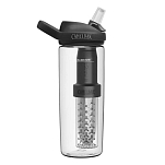 Camelbak CAOHY060021S020 CLEAR Eddy+ Lifestraw бутылка 600ml Серебристый Clear