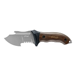 Walther 105-50605 Нож нож FTK Fixed Special Cut Off Коричневый Brown / Silver  Hunt