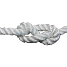 Купить Forniture nautiche italiane 805028 100 m Скрученная веревка White 28 mm  7ft.ru в интернет магазине Семь Футов