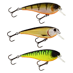 Воблер для рыбалки Westin RawBite Crankbait P048-045-005 Chopper GFR 70мм 12гр погружение на 1,5-2м из ABS-пластика и углеродистой стали