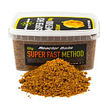 Reactor baits 7560S001 Super Fast Method 800g Сливочная прикормка Yellow