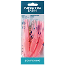 Купить Kinetic F134-173-051 Sabiki Squido Bull Рыболовное Перо Бесцветный Hot Pink 7ft.ru в интернет магазине Семь Футов