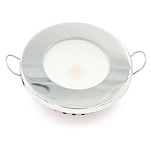 Trem L4411026 круглый светодиодный потолочный светильник 72 mm 10-32V 3.6W Silver 260 Lumens