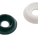 Nylon under-screw washer white 5 mm, 37.322.05BI