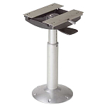 Vetus BASE4455 Variable Base 44-55 cm Лакированный стул Серебристый Silver