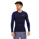 Купить Salewa 00-0000028205-3960-46/S Базовый слой с длинным рукавом Cristallo Warm Alpine Merino Responsive Голубой Navy Blazer S 7ft.ru в интернет магазине Семь Футов