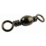 Mustad MA021-BN-12-10 MA021-BN Barrel Вертлюги Черный  Black Nickel 12 