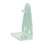 Jr products 342-81635 Мини-поддержка стиля поста Серебристый Clear