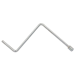 Seachoice 50-52049 ручка Elec Jacks Серебристый