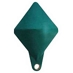 Plastimo 43420 Биконический маркировочный буй Green 80 cm