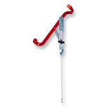 Amiaud 101042 Rod Holder Серебристый  Grey / Red 42 cm 