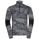 Купить Odlo 188622-15000-XXL Базовый слой с длинным рукавом Whistler Серый Black 2XL 7ft.ru в интернет магазине Семь Футов